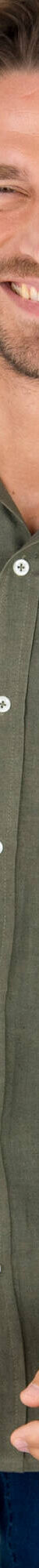 Chemise coton lin manches longues boutonnée (kaki) Chemise coton lin manches longues boutonnée (kaki)